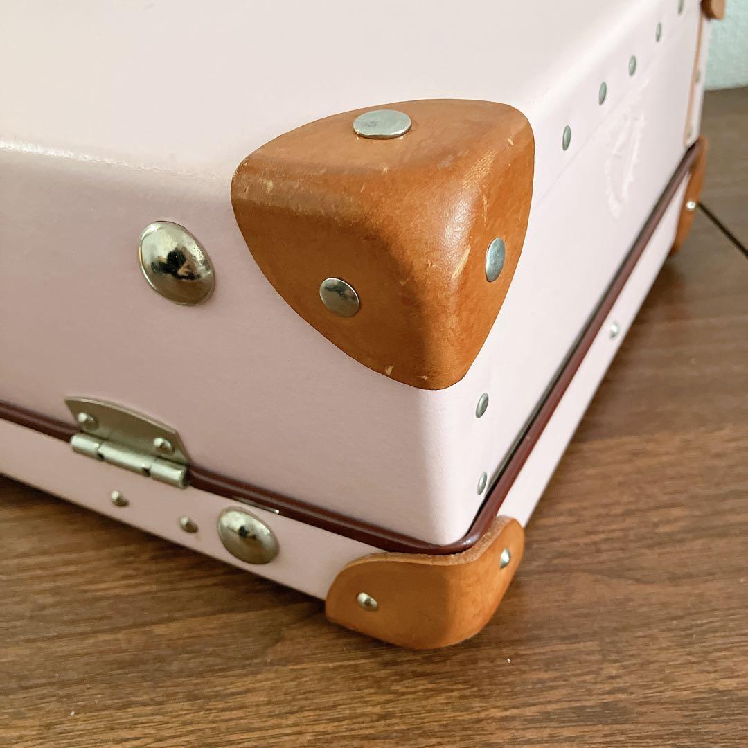 美品 グローブトロッター 希少限定カラーピンク トランク スーツケース