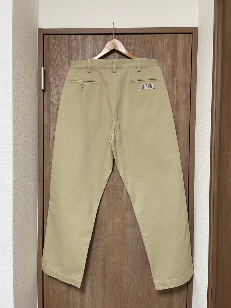 Supreme ベージュ チノパン 32