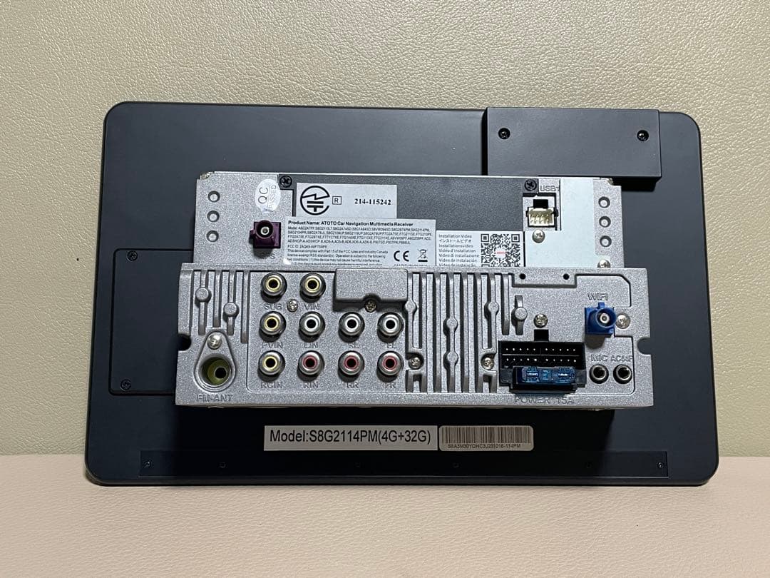 デラ312ATOTO S8G2114PM ディスプレイオーディオ