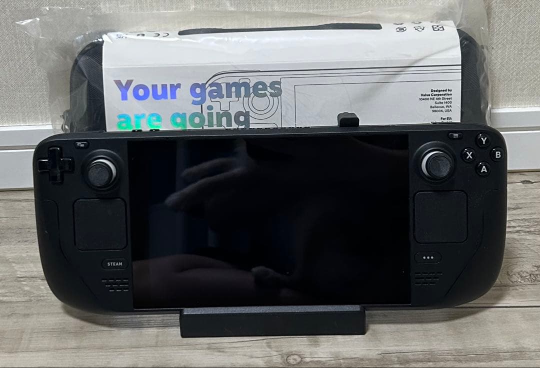 【美品】Steam Deck 256GB 本体 + 純正ドッキングステーション等