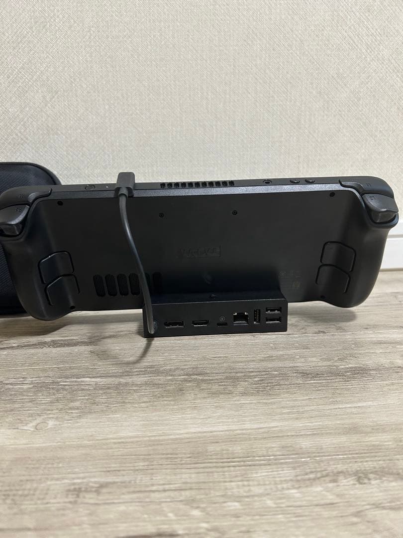 【美品】Steam Deck 256GB 本体 + 純正ドッキングステーション等
