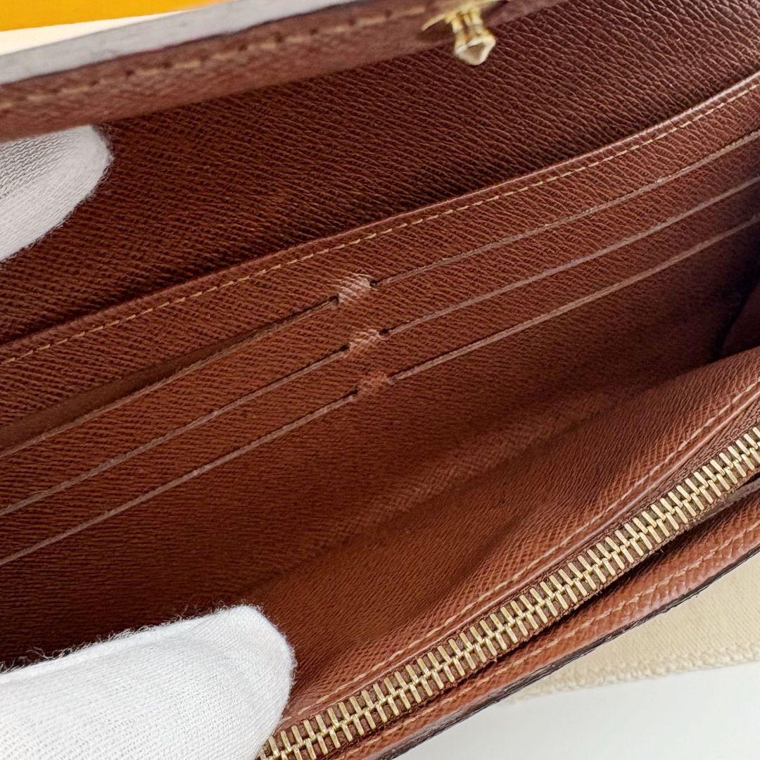 【美品】ルイヴィトン ポルトフォイユ サラ モノグラム 長財布 カード入れ16枚
