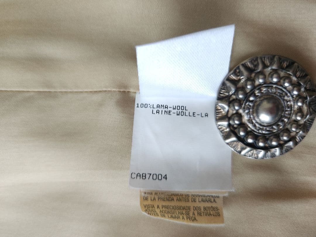 MaxMara Pianoforte *若干訳有り 美品チェスターコートベージュ