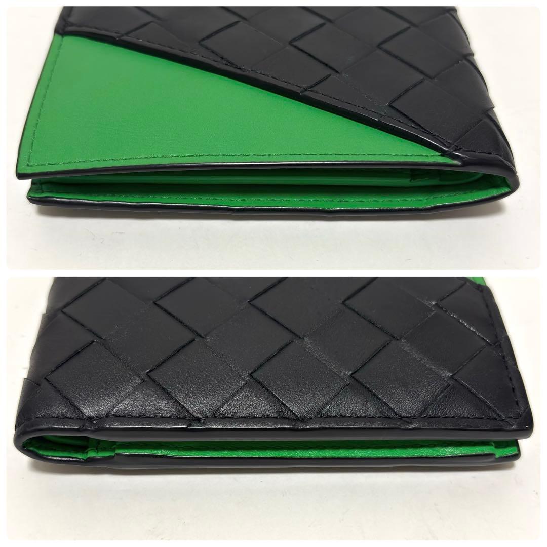 548✨極美品✨ボッテガヴェネタ 二つ折り財布 イントレチャート