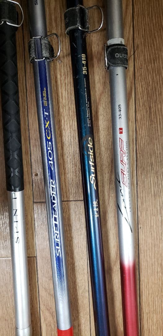 人気 投げ竿 4本セット 投げ竿4本セット ダイワ、オリムピック 投げ竿4