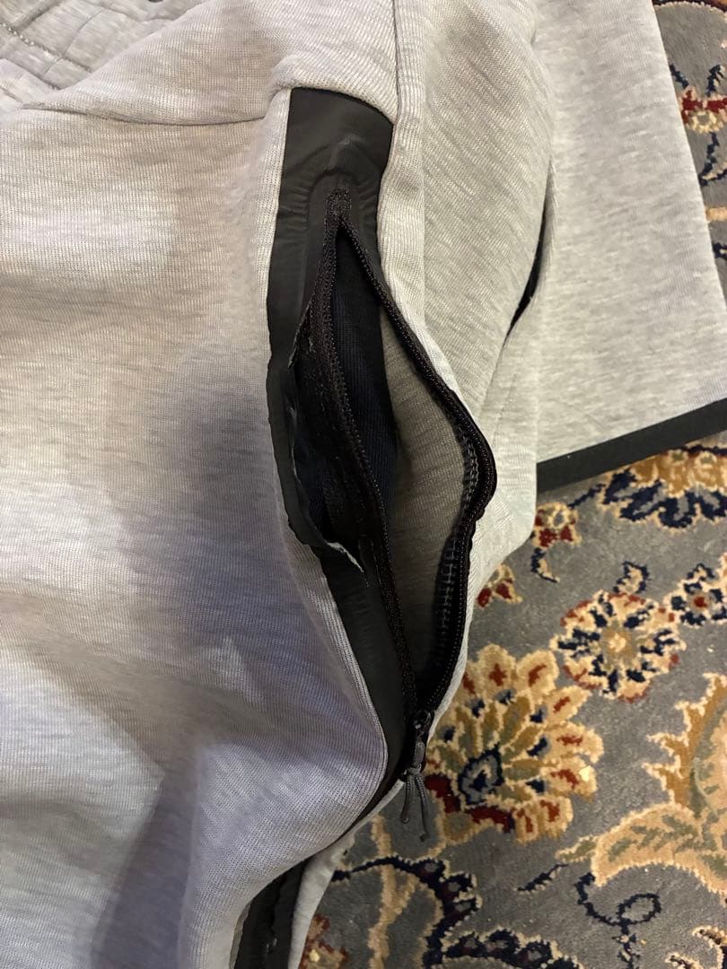 [最終価格早い者勝ち]NIKEテックフリース上M下XL上下セットグレー