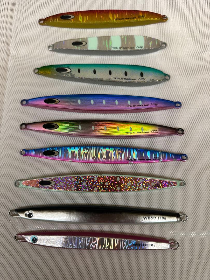 サクラマス用メタルジグ（ネイチャーボーイズ他）鉄ジグ