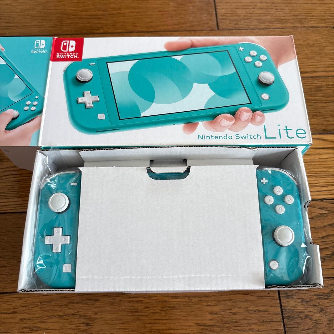 Nintendo Switch Lite ターコイズ（箱付き・美品）