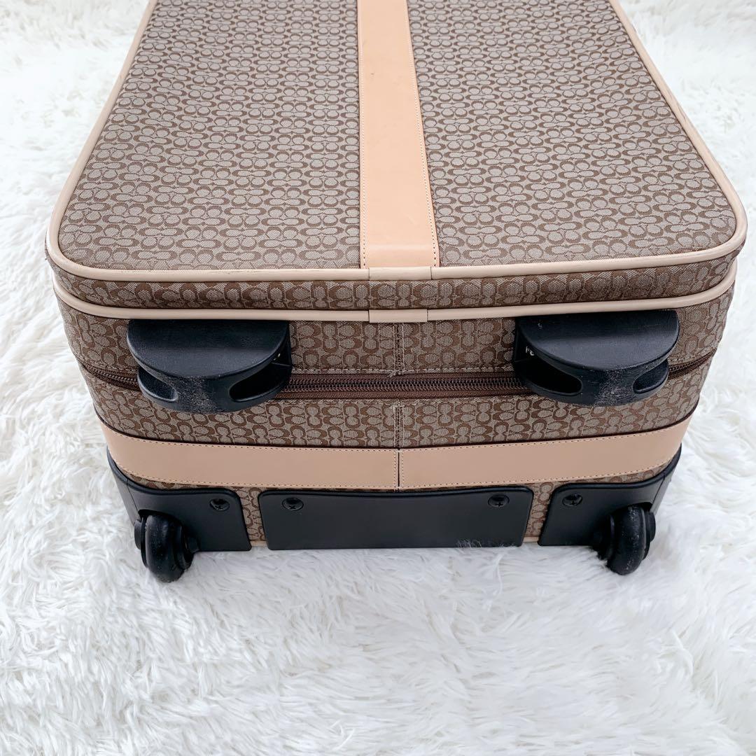✨美品✨コーチ キャリーバッグ キャリーケース シグネチャー トラベルバッグ