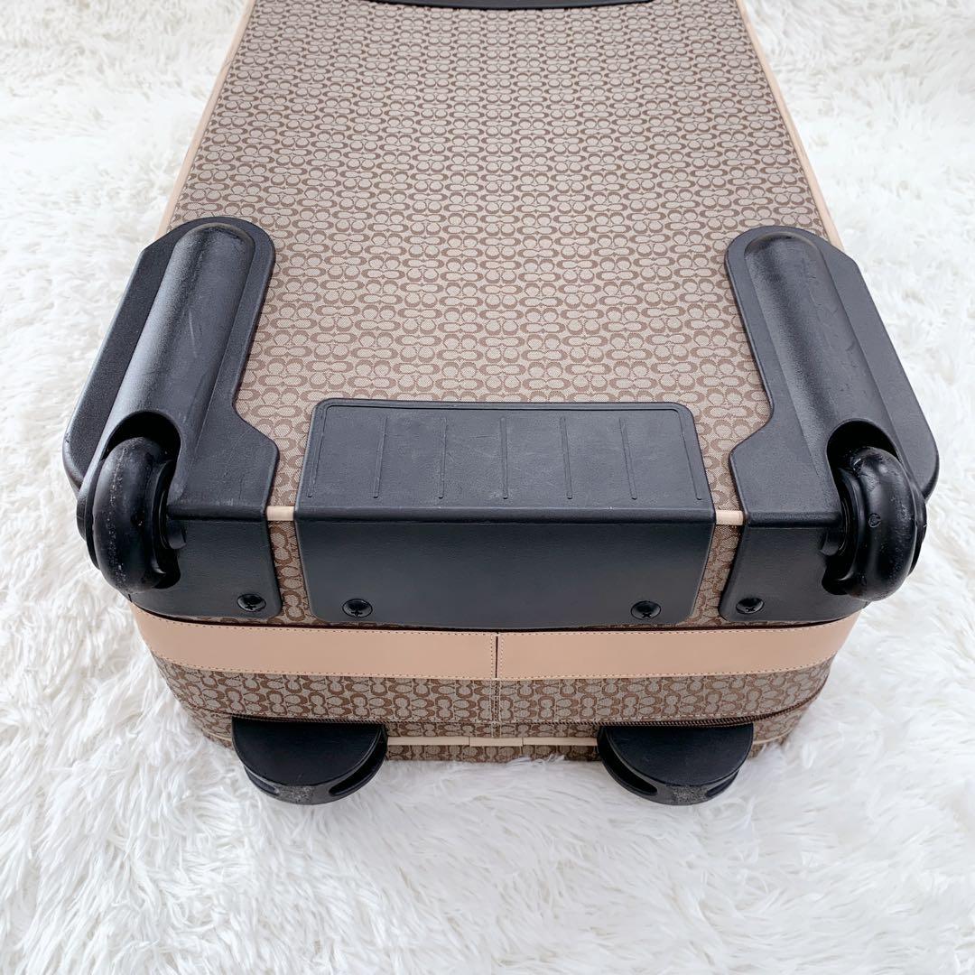✨美品✨コーチ キャリーバッグ キャリーケース シグネチャー トラベルバッグ