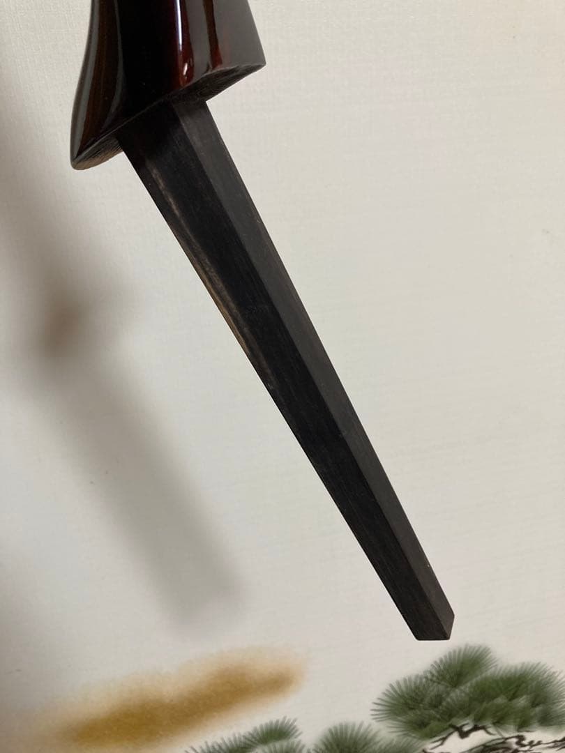 沖縄三線　八重山クルチ　本蛇皮一枚張り！