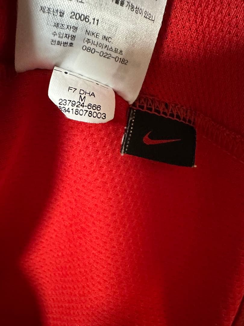 【ロナウド#7】マンチェスターU 07/08 Mサイズ マーキングフロッキー素材