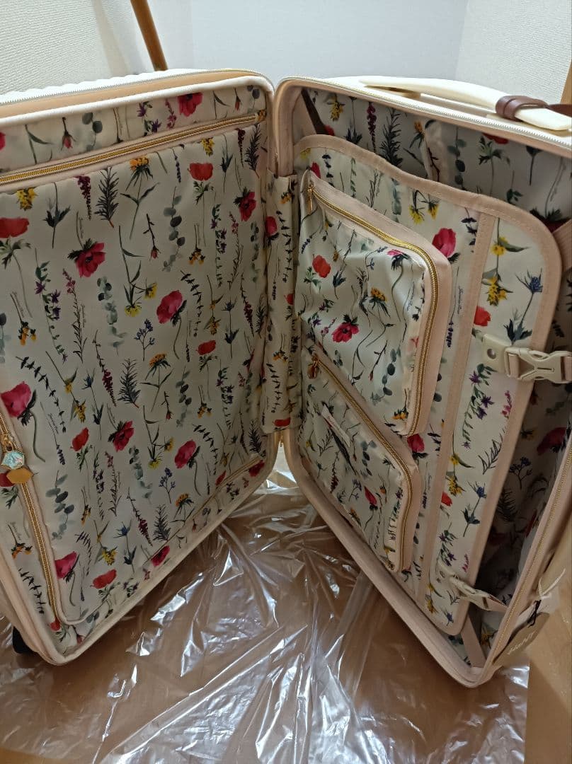 【新品未使用】HaNT✕JEWELNA ROSEコラボ　スーツケースМサイズ