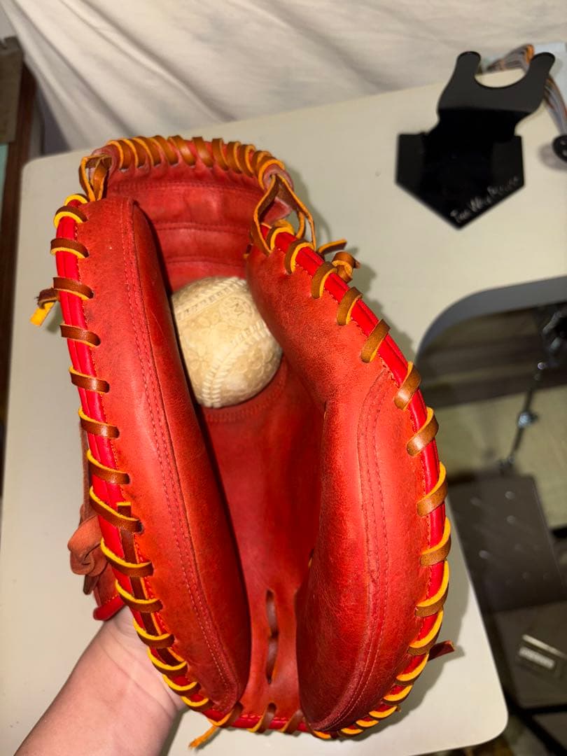 久保田スラッガー軟式キャッチャーミット リペア品