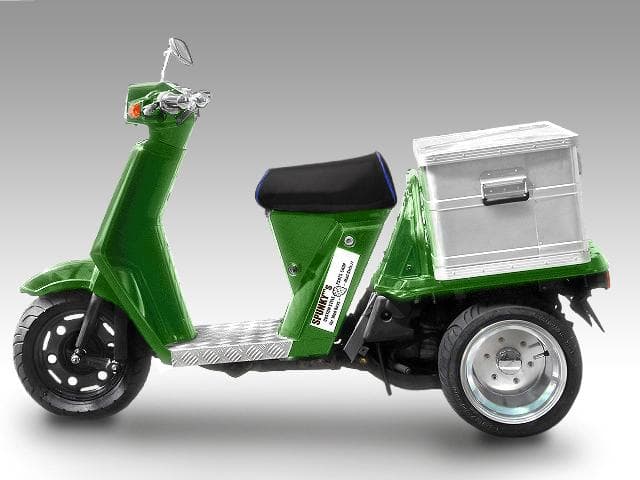 ジャイロキャノピー ジャイロX ジャイロUP ポン付けワイドホイール