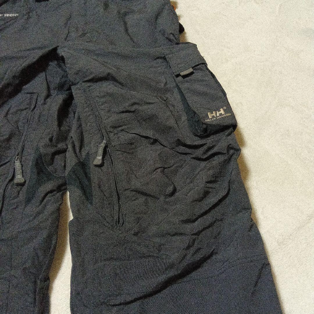 ヘリーハンセン　スキースノボウェア上下セットXL相当　グレー系　ハリーテック
