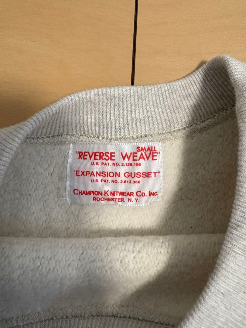 トップス CHAMPION REVERSE WEAVE 2ND PATENT MODEL