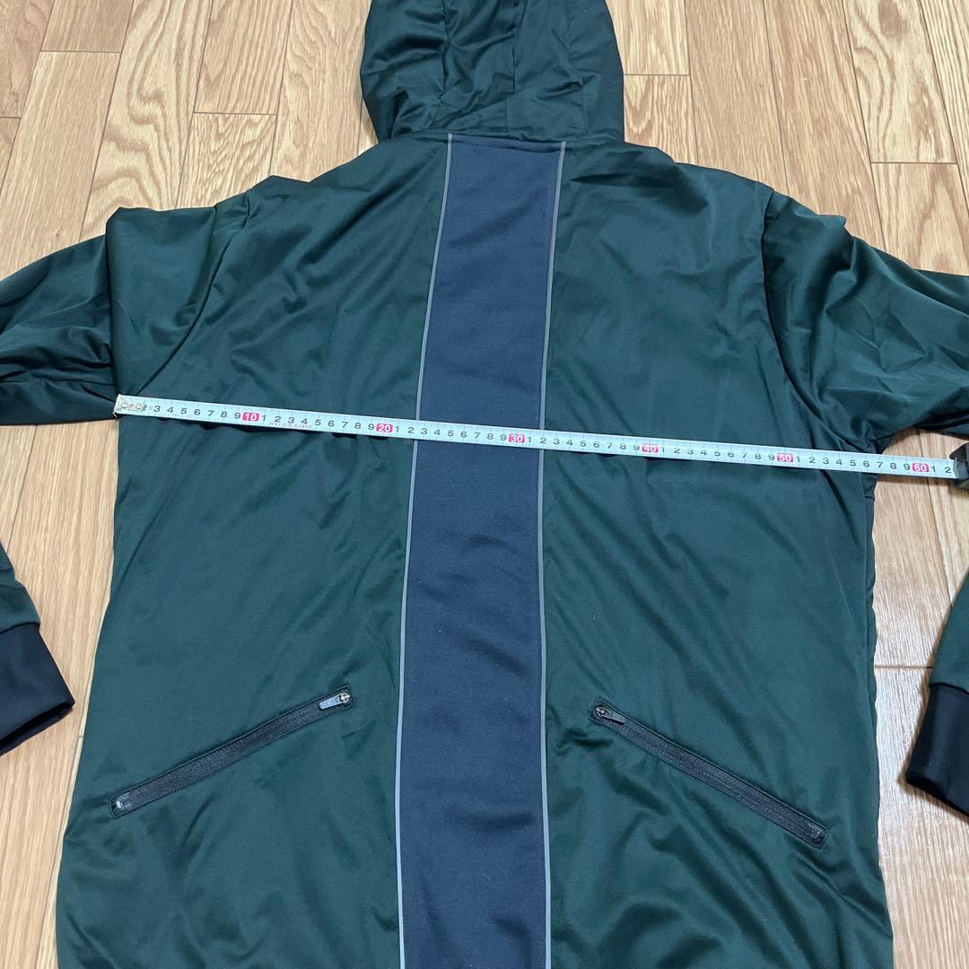 パールイズミ　フーディ　ウインタージャケット　サイクルジャケット　XL ブラック