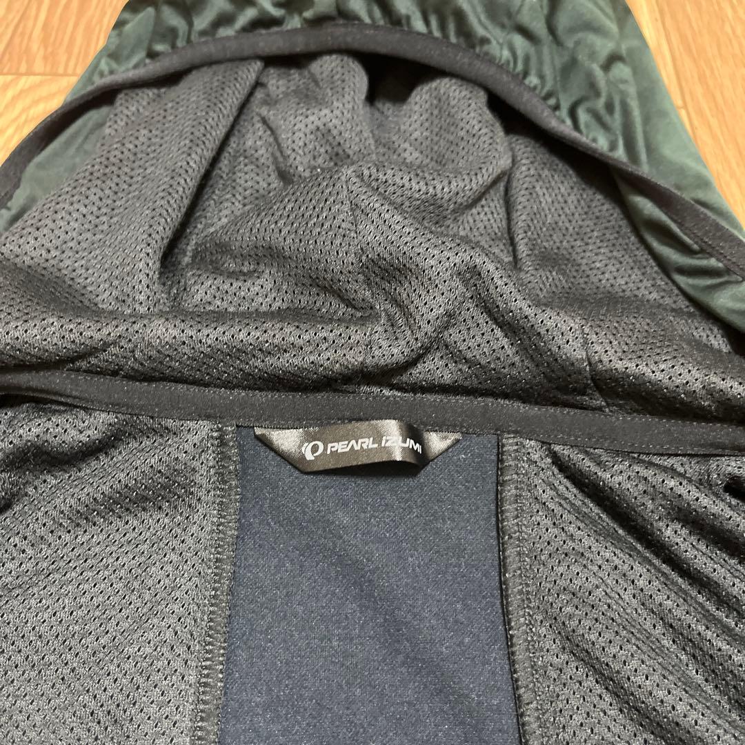 パールイズミ　フーディ　ウインタージャケット　サイクルジャケット　XL ブラック
