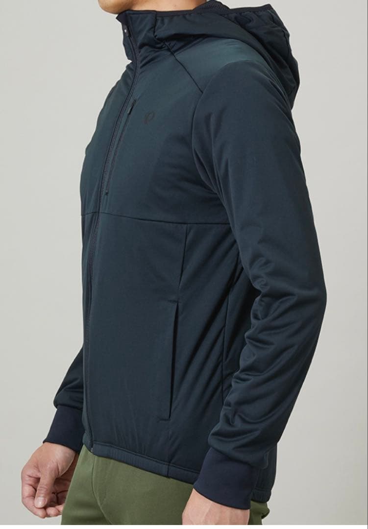 パールイズミ　フーディ　ウインタージャケット　サイクルジャケット　XL ブラック