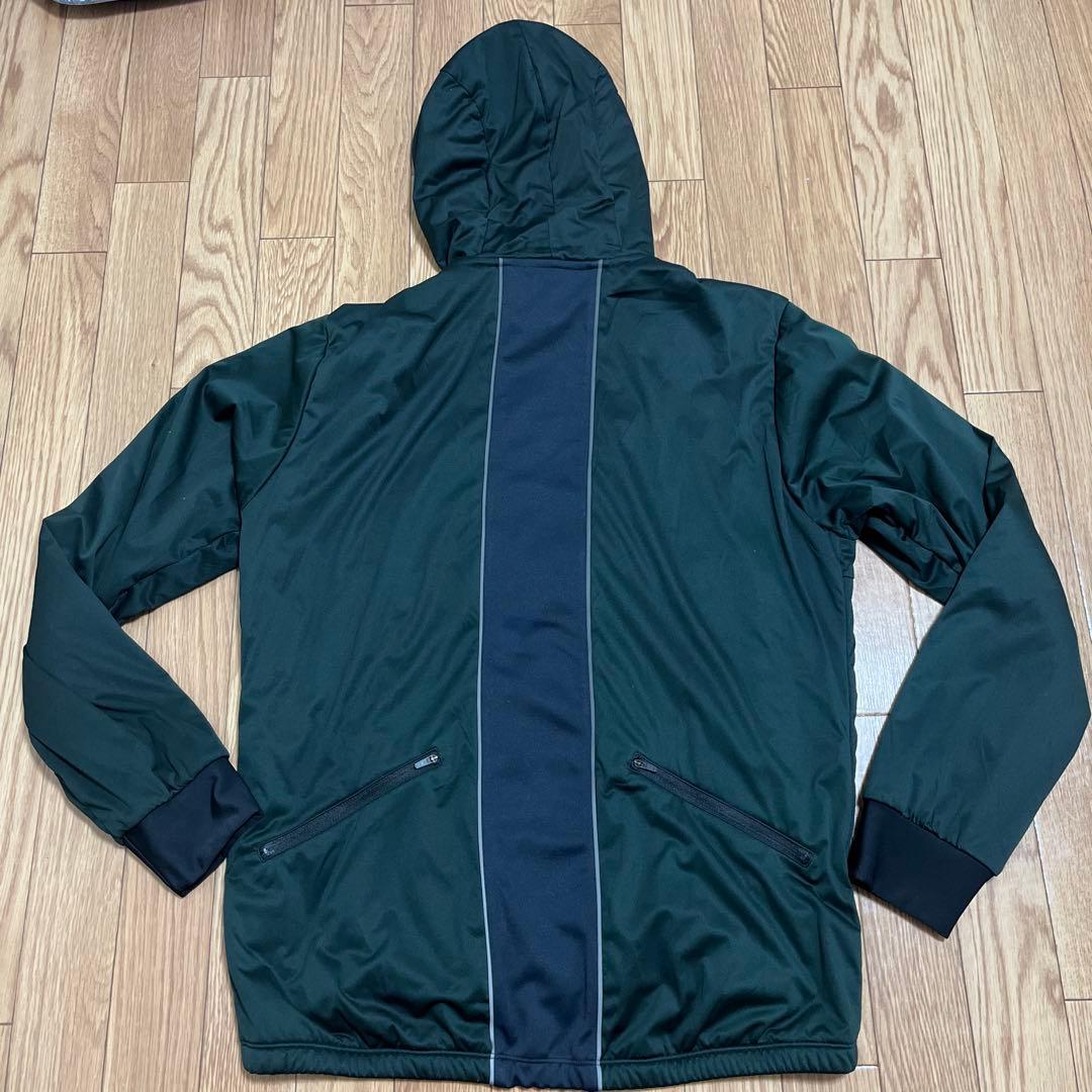 パールイズミ　フーディ　ウインタージャケット　サイクルジャケット　XL ブラック