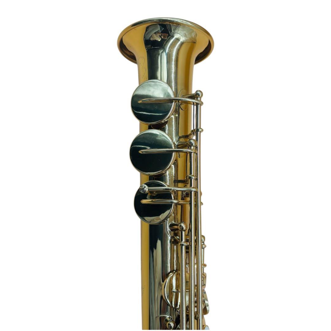 ソプラノサックス SP-650 Jマイケル　彫刻　ゴールド　ケース付き