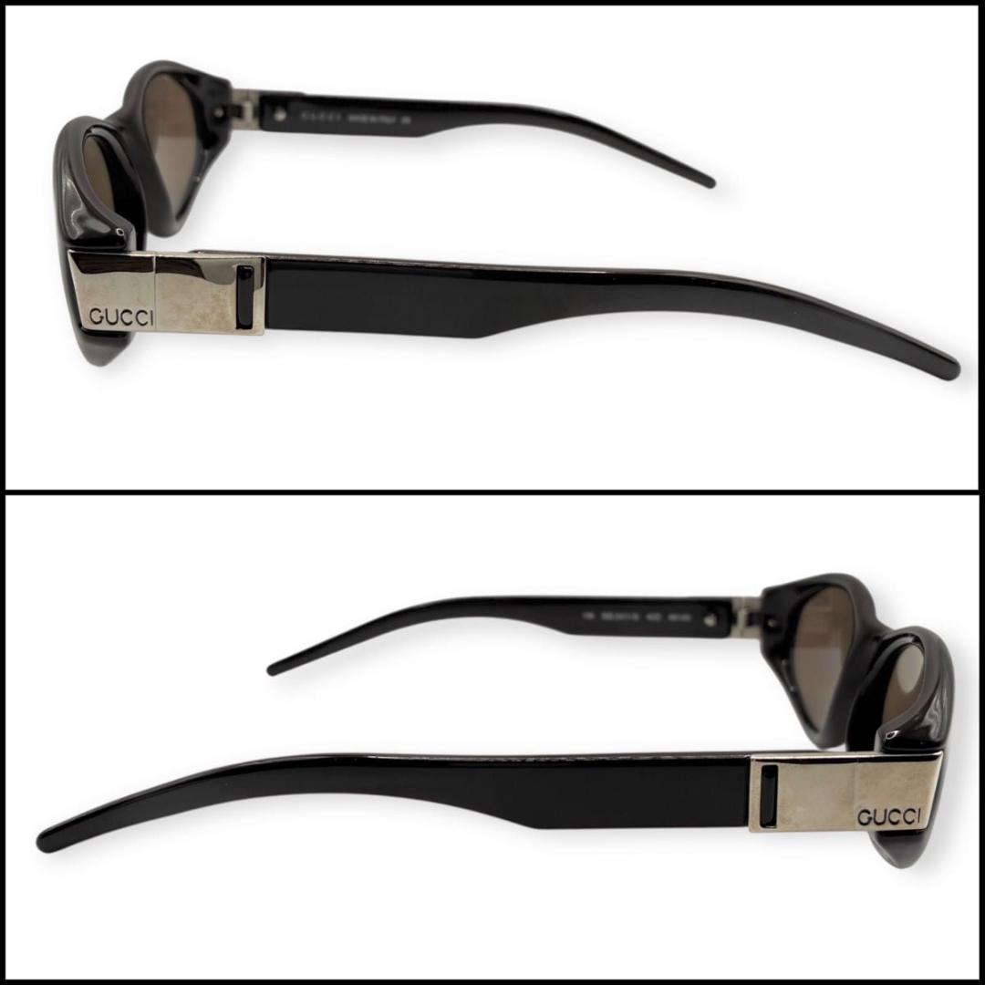 【極美品】GUCCI グッチ　オーバル　サングラス　Y2K セルフレーム