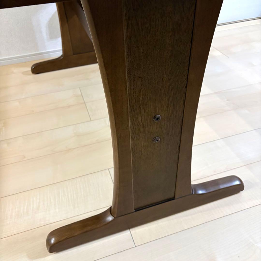 イバタインテリア エクステンションテーブル ダイニングテーブル 格納