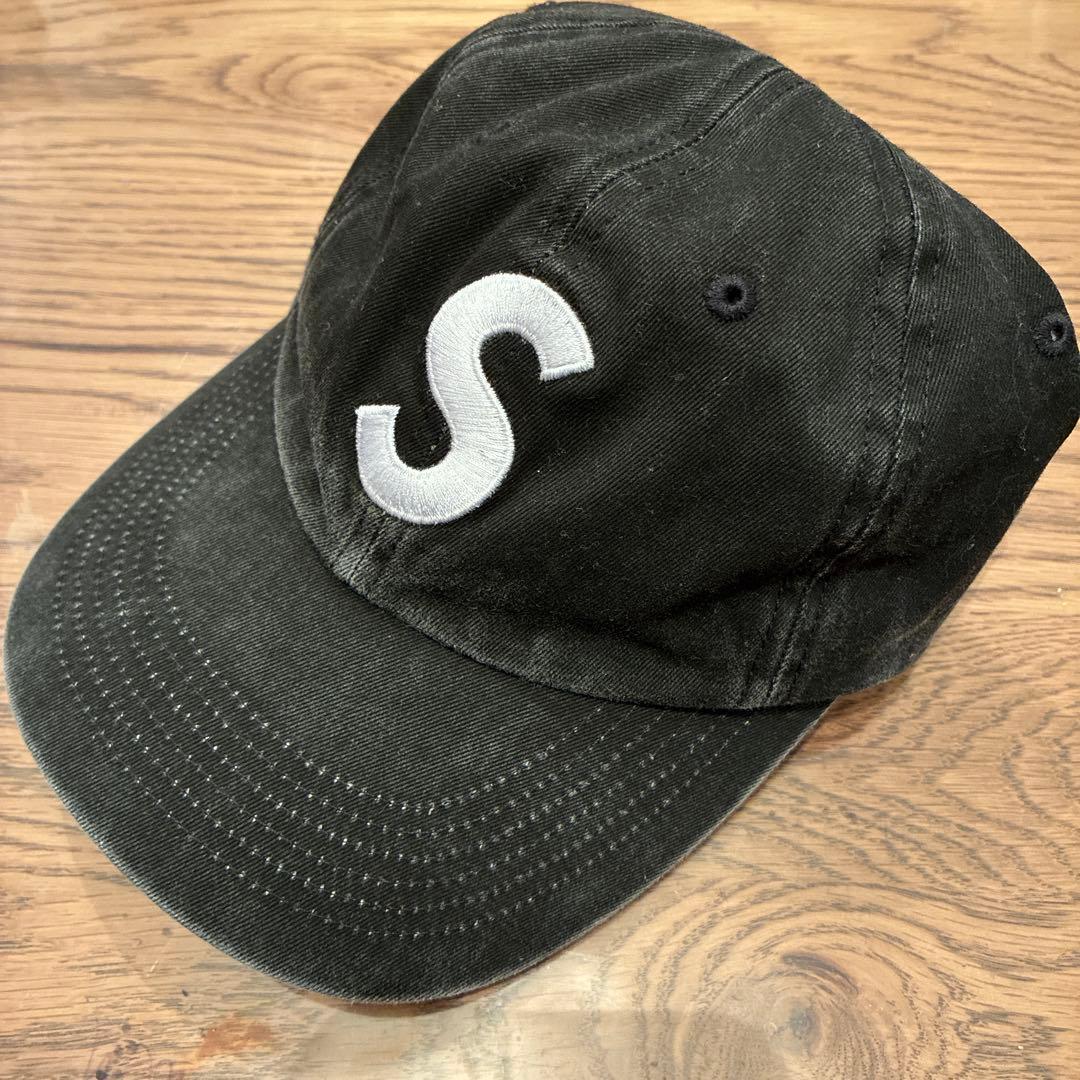 Supreme キャップ sロゴ スナップバック ヴィンテージ 刺繍ロゴ usa