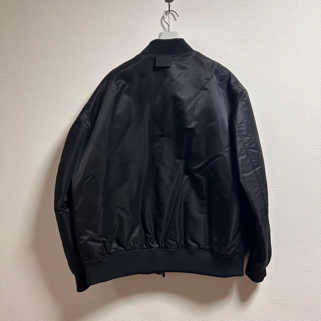 UNIQLO +J ハイブリッドダウンオーバーサイズMA－1 ブラック XXL