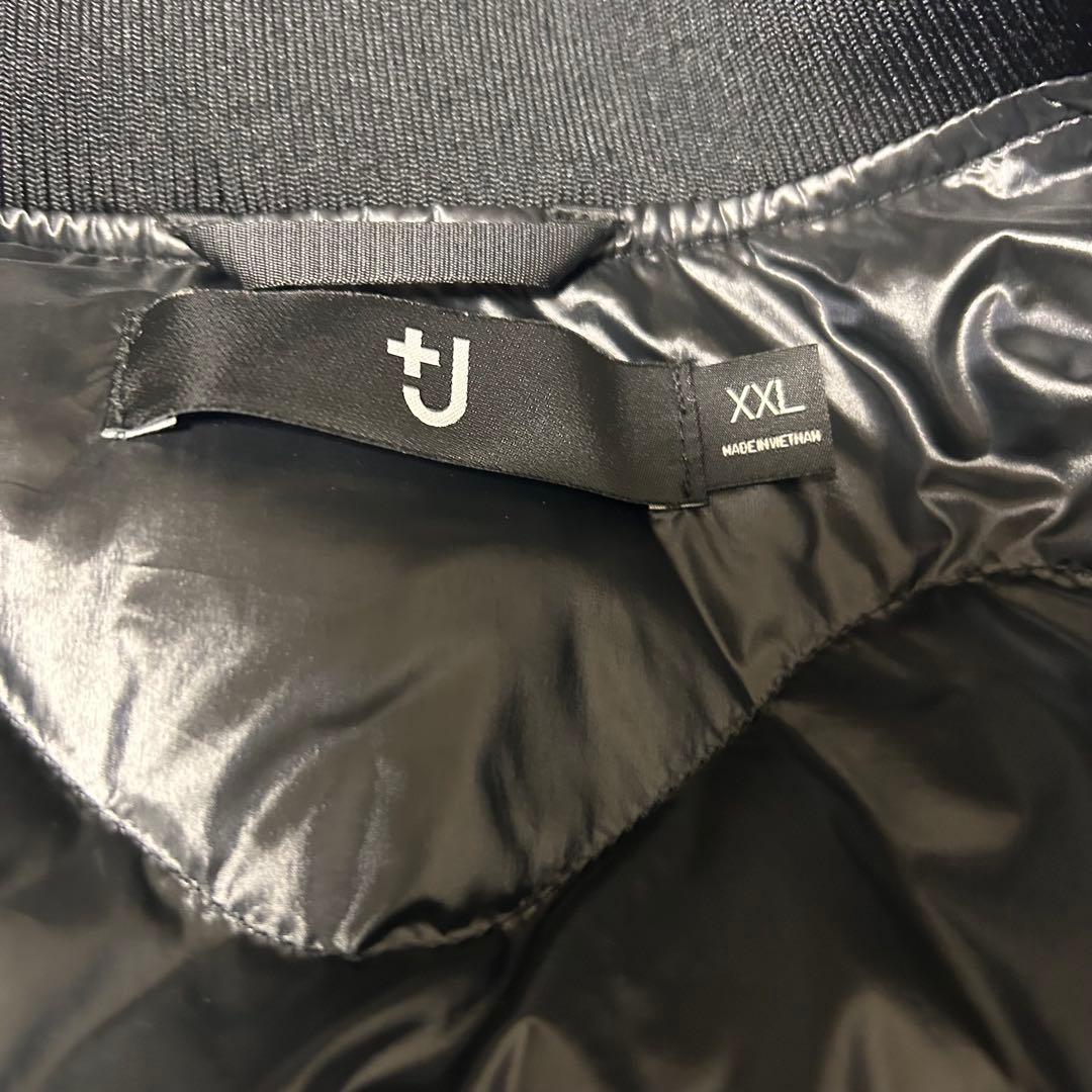 UNIQLO +J ハイブリッドダウンオーバーサイズMA－1 ブラック XXL