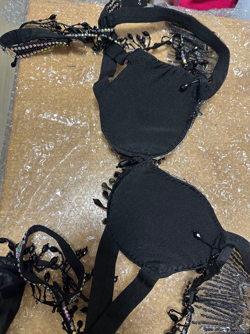 ゴージャスブラックベリーダンス衣装 オーダーメイド