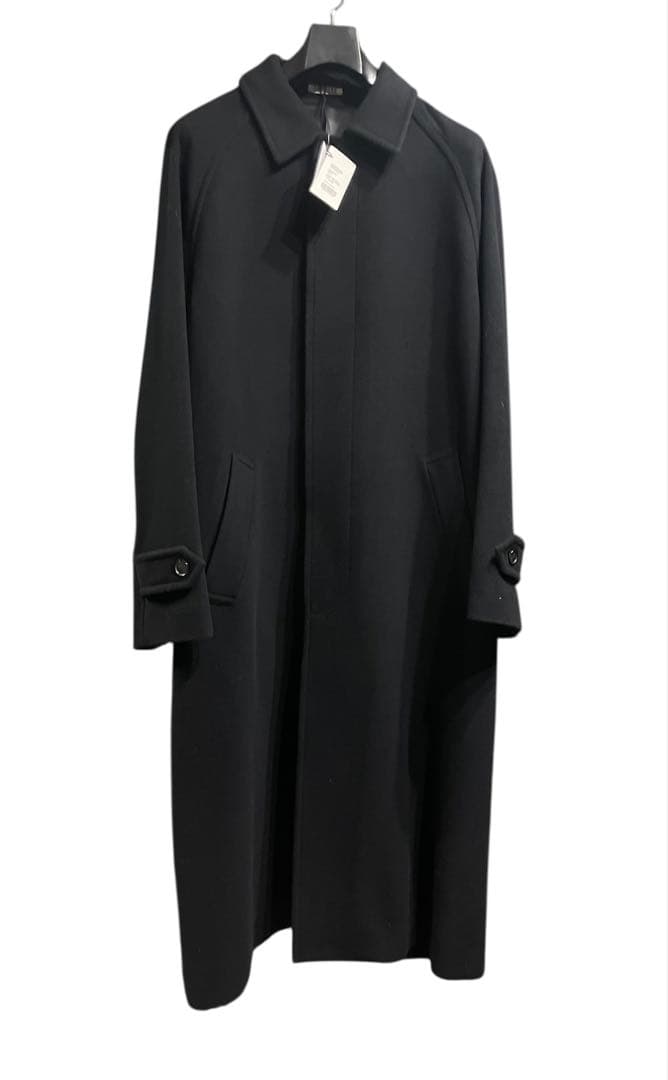 ジャケット・アウター SUPERFINE WOOLMOSSER SOUTIEN COLLAR COAT