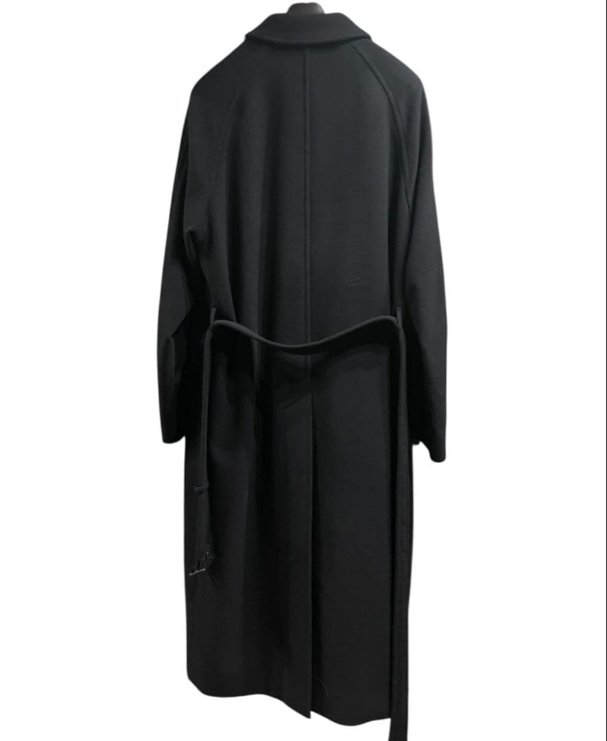 ジャケット・アウター SUPERFINE WOOLMOSSER SOUTIEN COLLAR COAT