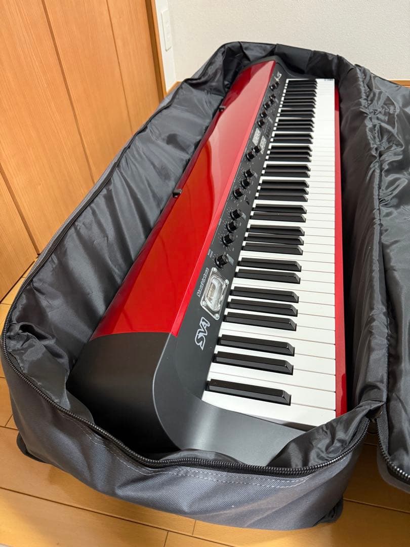 【希少】KORG SV-1 Stage Piano 88鍵　メタリックレッド