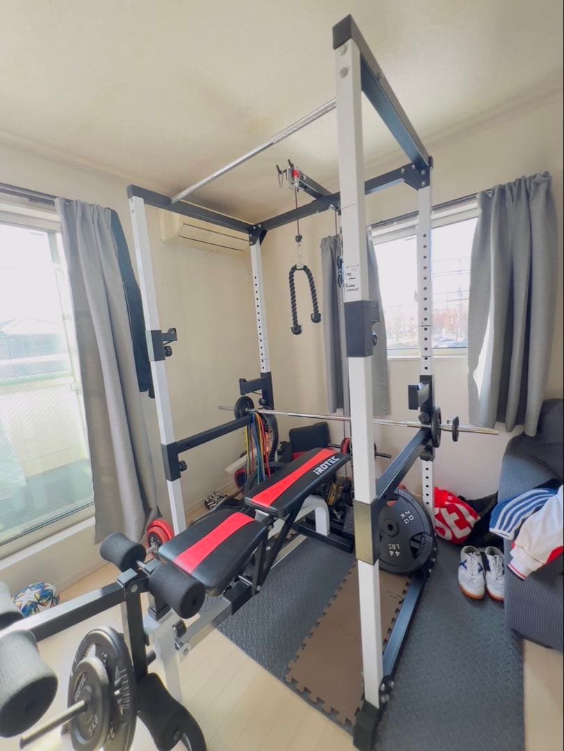 IROTEC パワーラック ホームジムセット