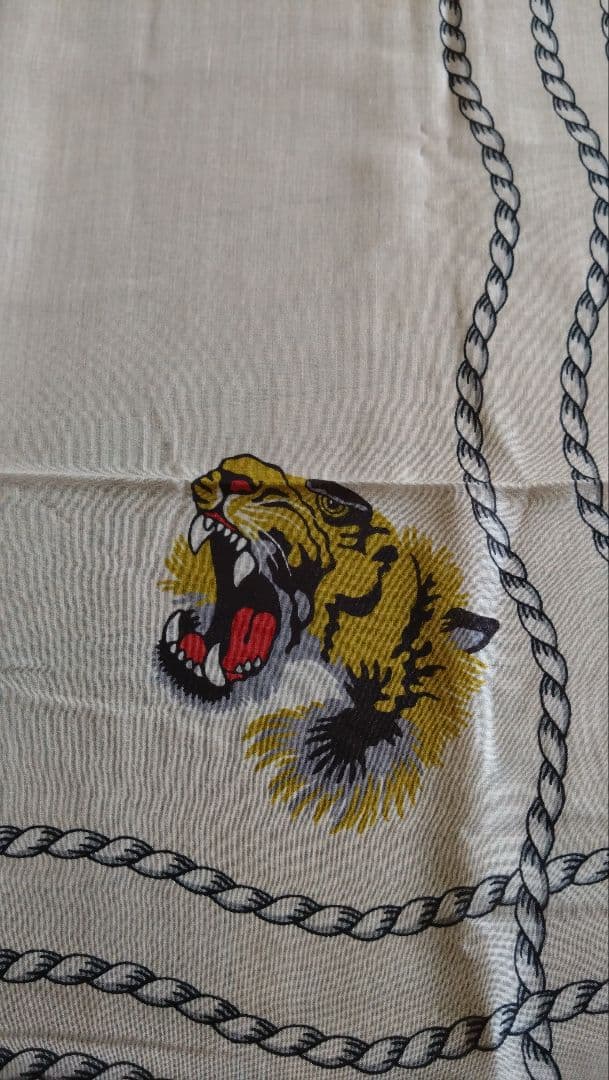 グッチ ミケーレ ストール GUCCI スカーフ タイガー ユニセックス