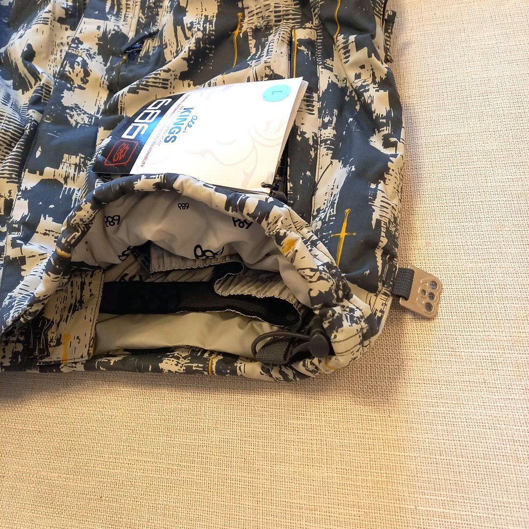 686 ACE KINGS スノーボードウェア Lサイズ アクセ付き【新古】 686