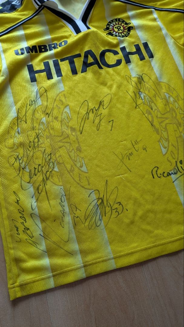 柏レイソル 2002 サイン入り ユニフォーム レア jリーグ - メルカリ