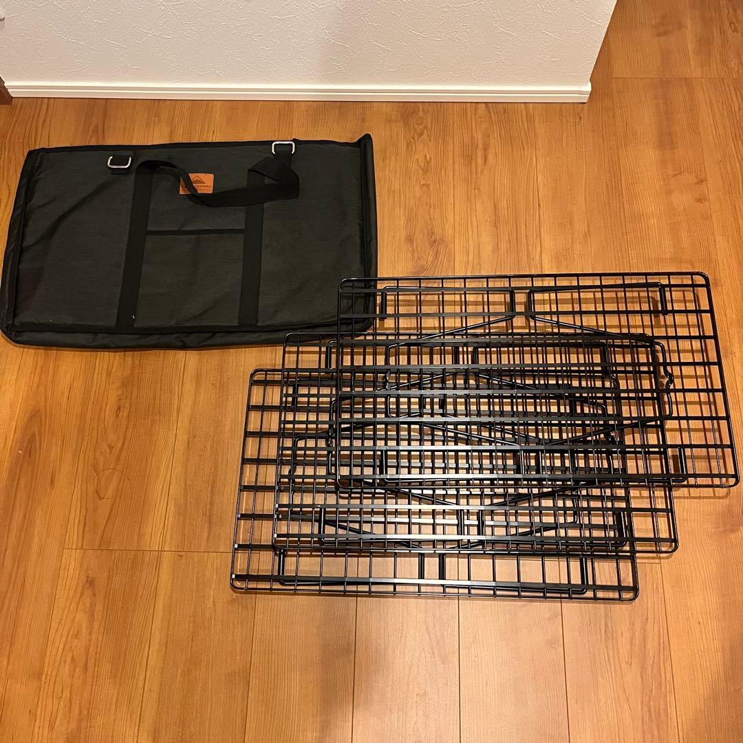 ユニフレーム フィールドラック 3個セット ケース付き