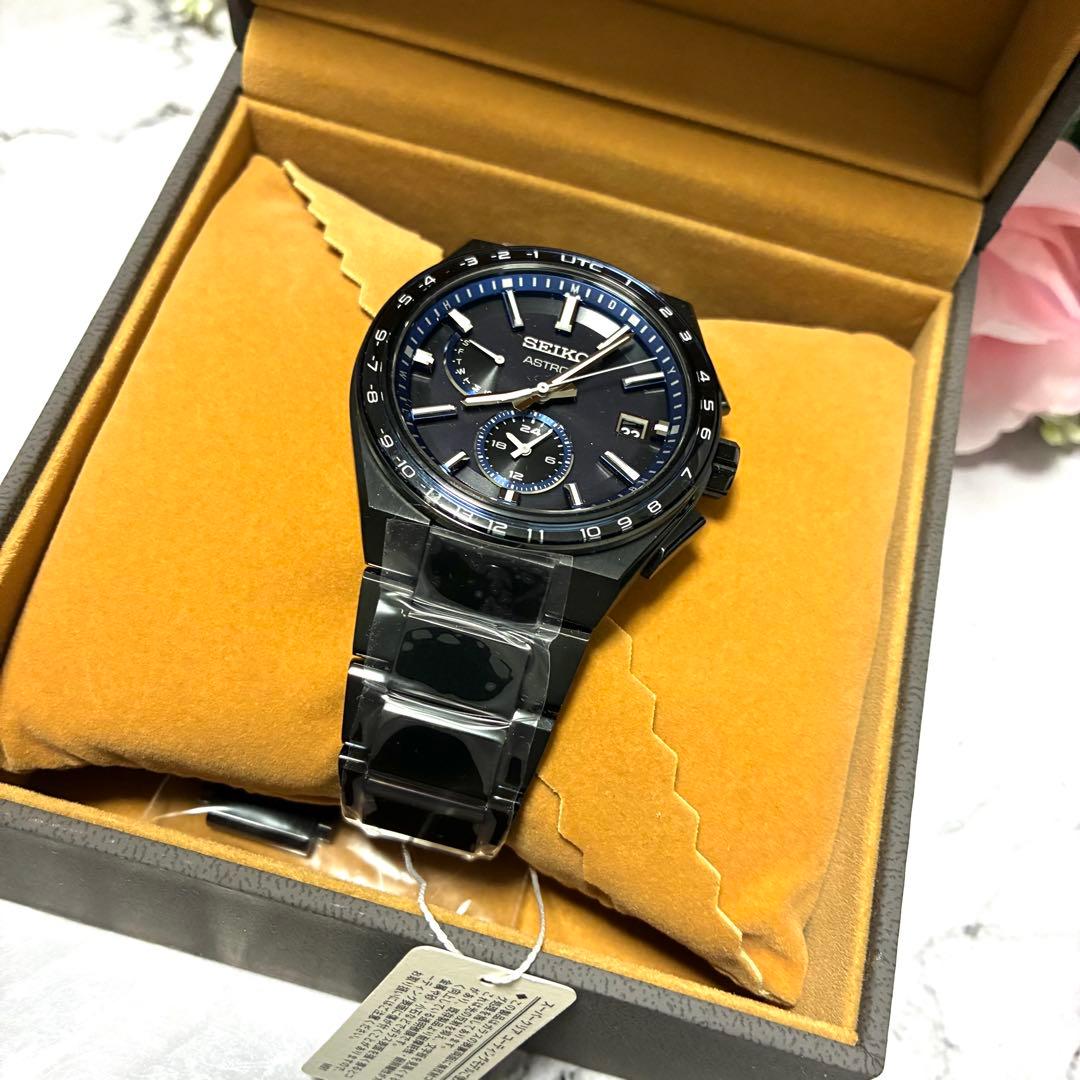 未使用品】セイコー アストロン ネクスター SBXY041 ブラックチタン