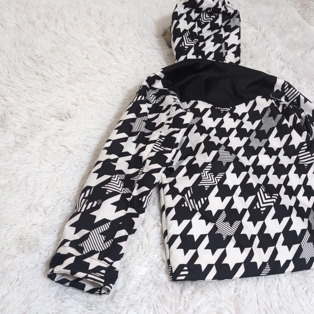 【美品】IGNIO スノーボード ウェア チドリ ブラック ブラウン M