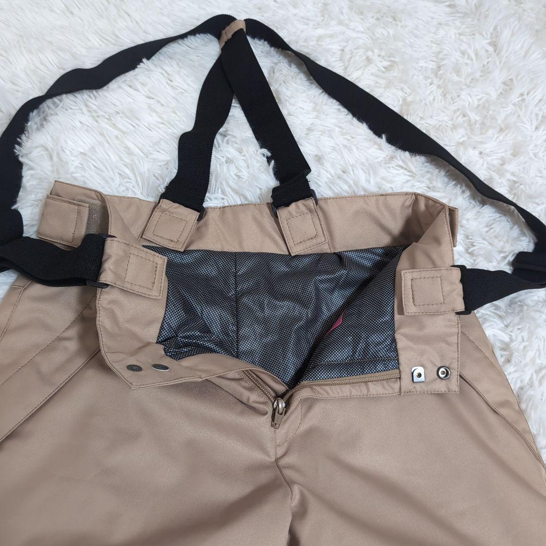 【美品】IGNIO スノーボード ウェア チドリ ブラック ブラウン M