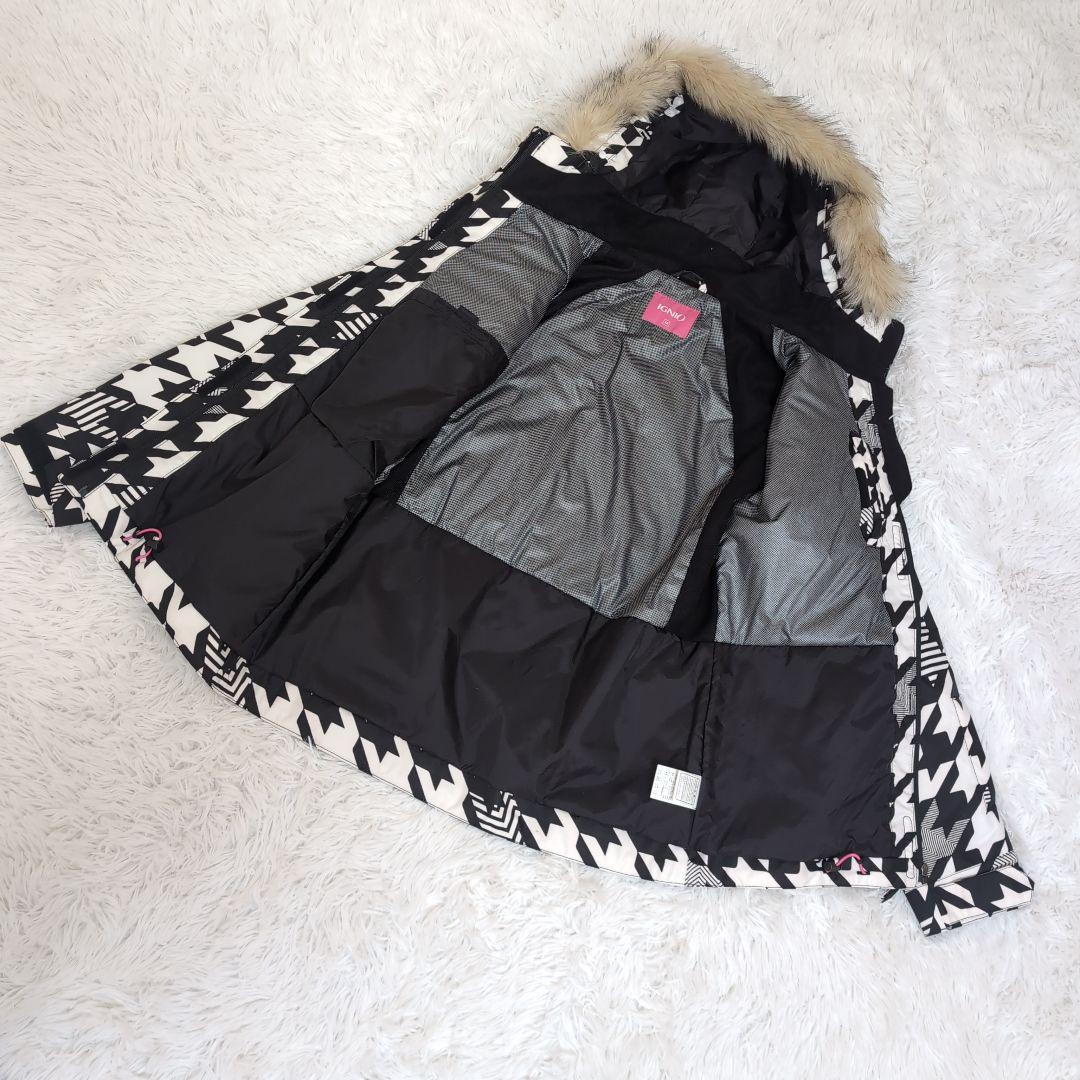 【美品】IGNIO スノーボード ウェア チドリ ブラック ブラウン M