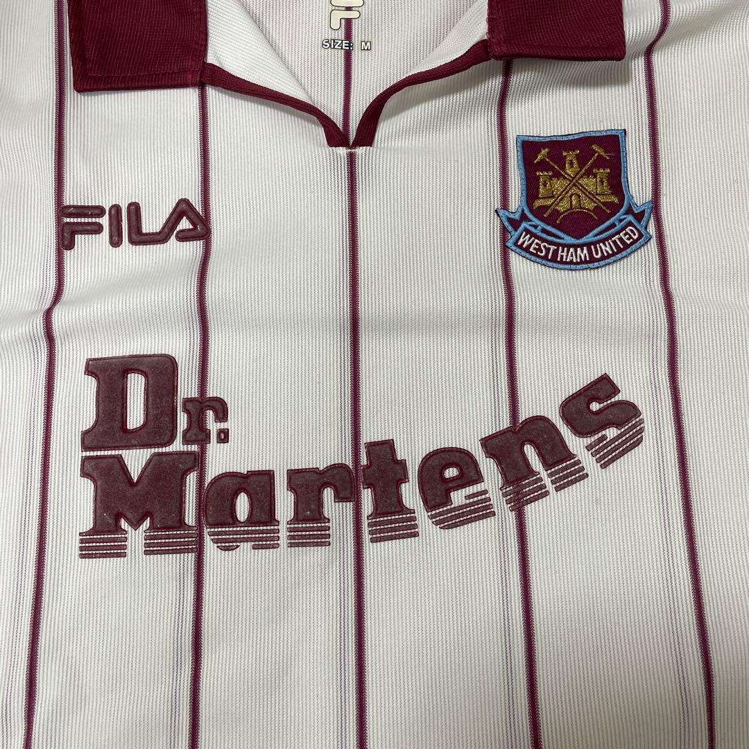 サッカーユニフォーム ウエストハム Mサイズ - メルカリ