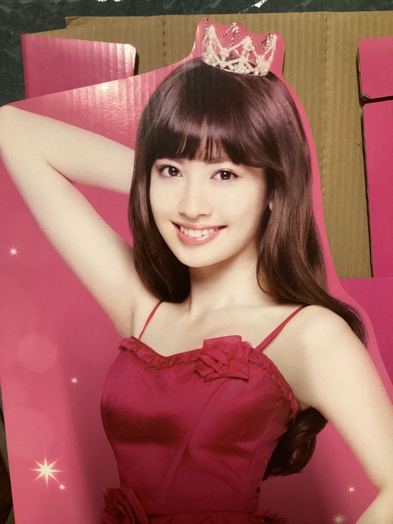 ☆未使用 AKB48 小嶋陽菜 等身大 POP 看板 アイドル 等身大パネル