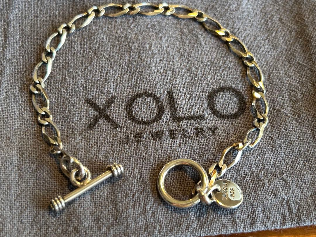 XOLO JEWELRY [ショロ]オーバルミューチャルリンクブレスレット6mm