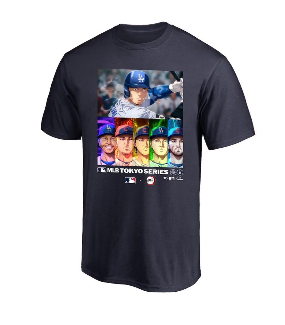 大谷翔平Tシャツ 鬼滅の刃ドジャースコラボ Lサイズ 大谷翔平 限定品