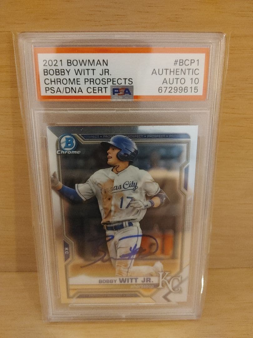 PSA鑑定済】ボビー・ウィットジュニア 直筆サインカード L1