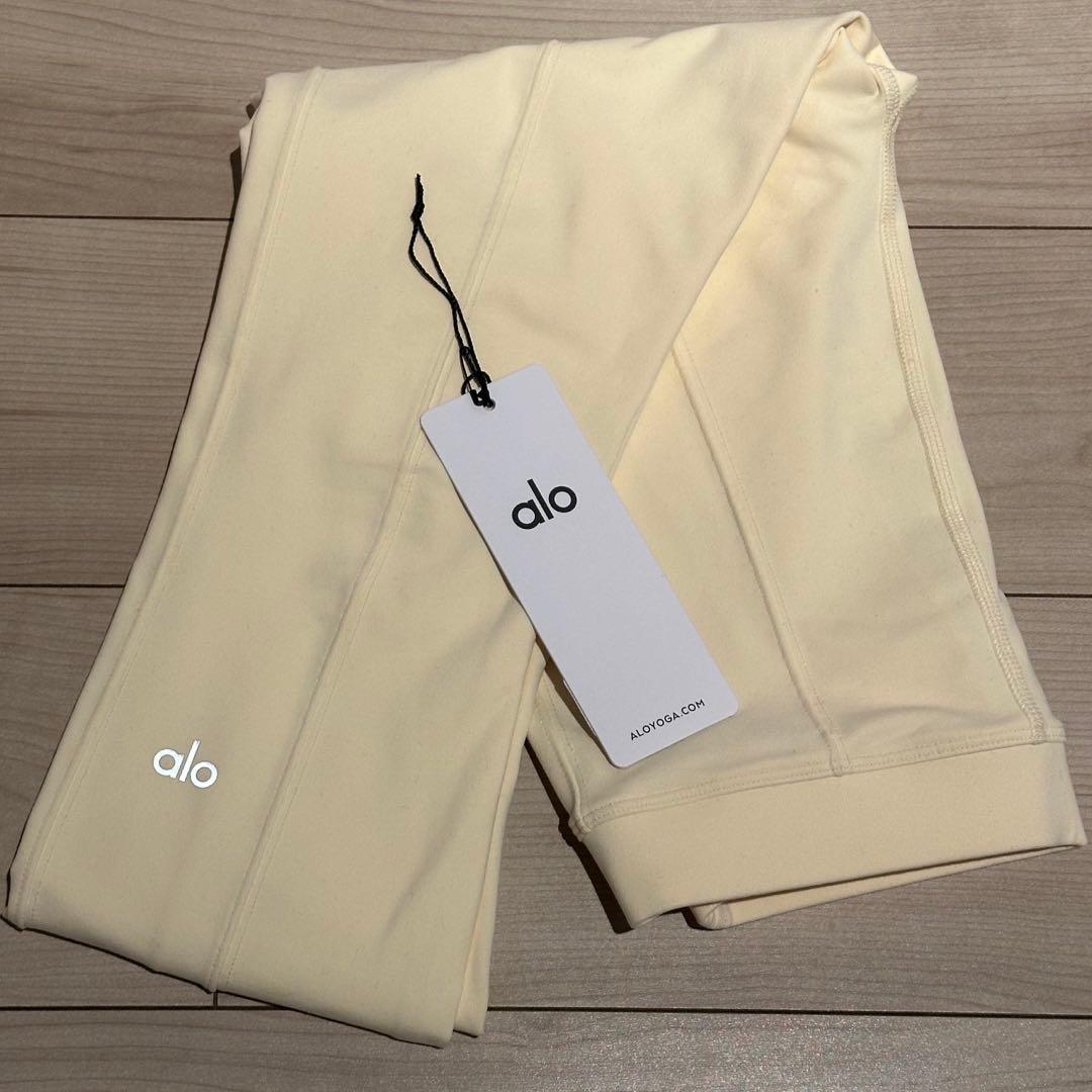 最終値下げ！Alo Yoga完売品 ハイウエストレギンス XS パステル